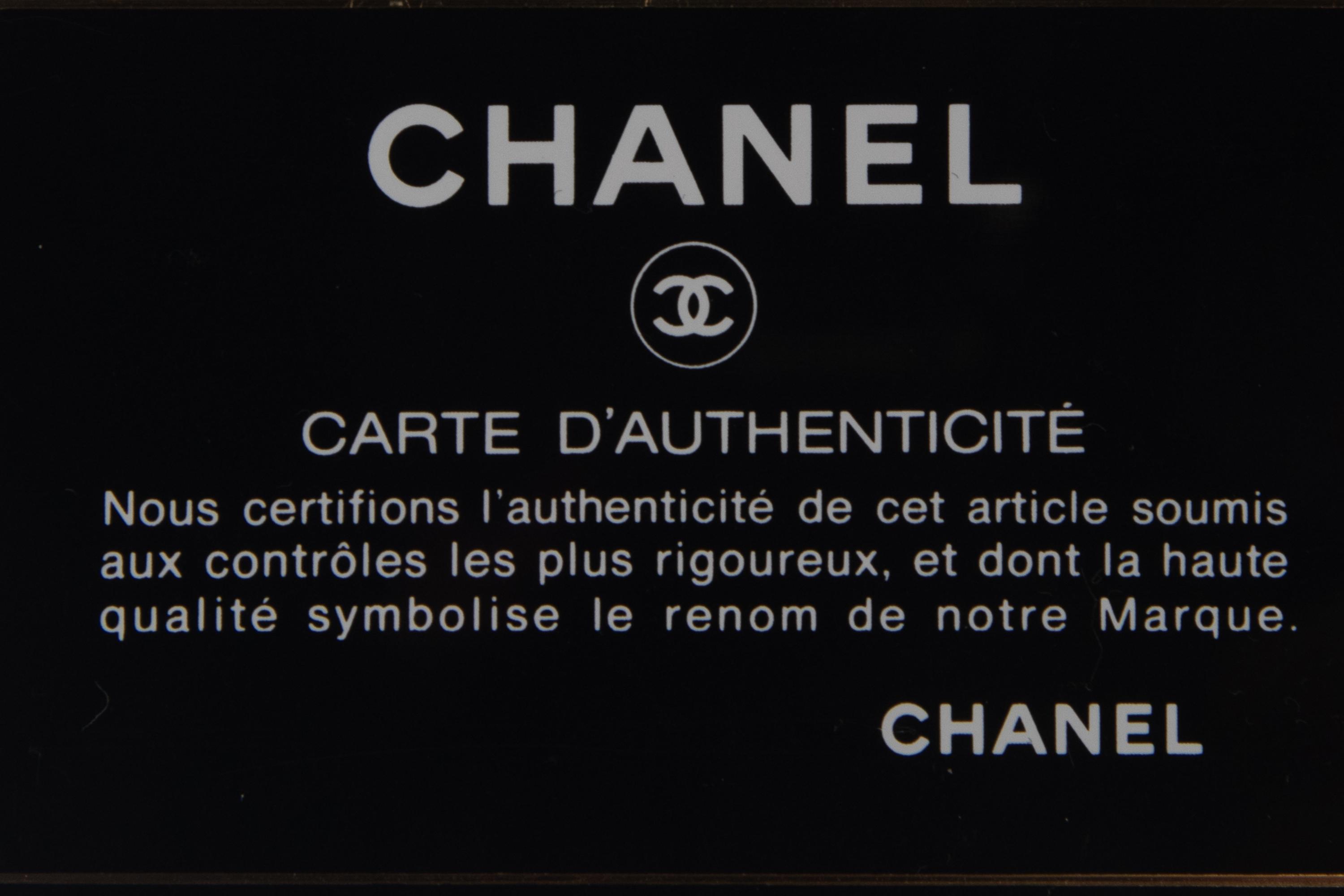 Chanel Clutch in Black Caviar Leather