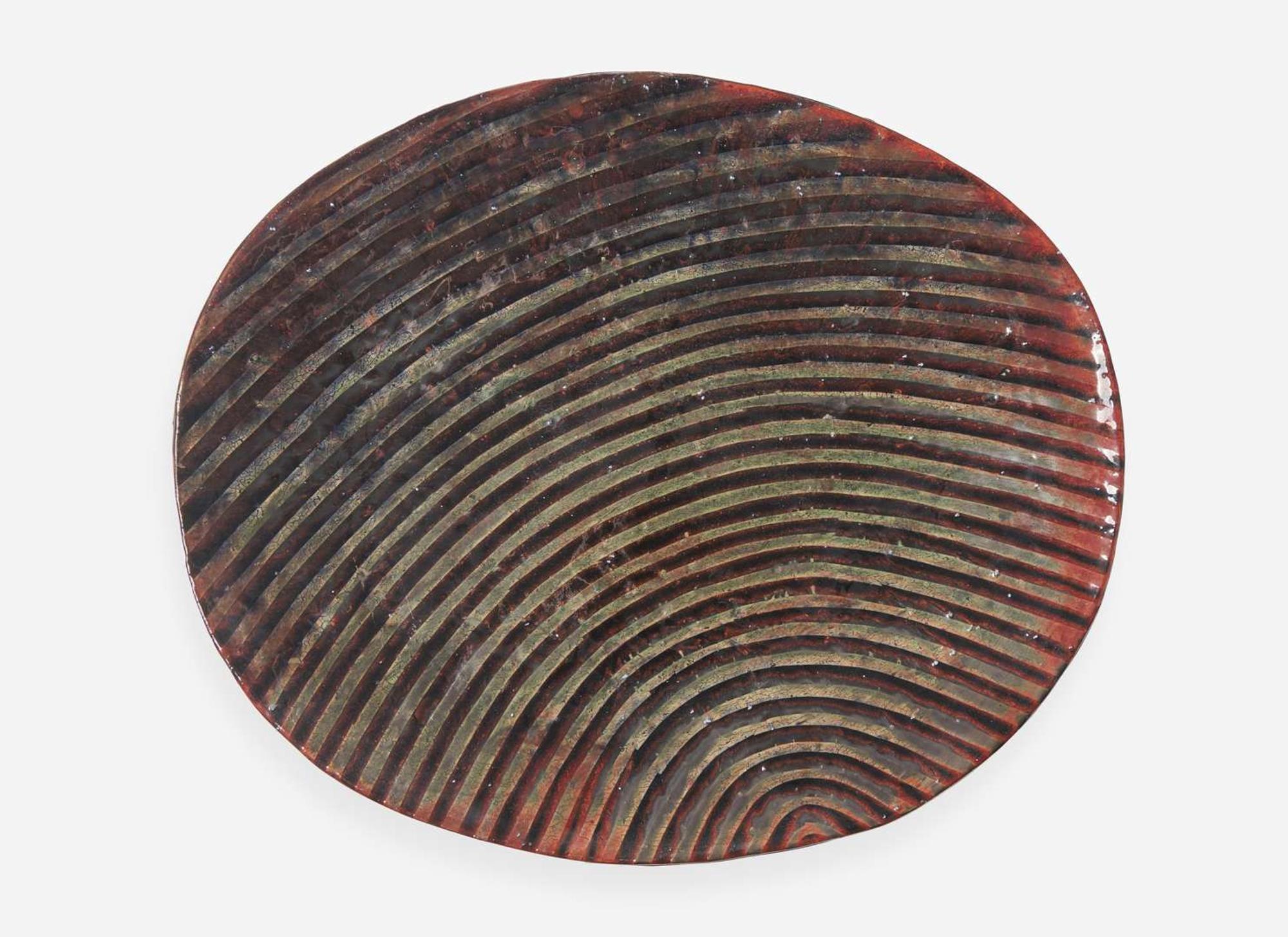 Jun Kaneko (Japanese-American, b. 1942), Untitled