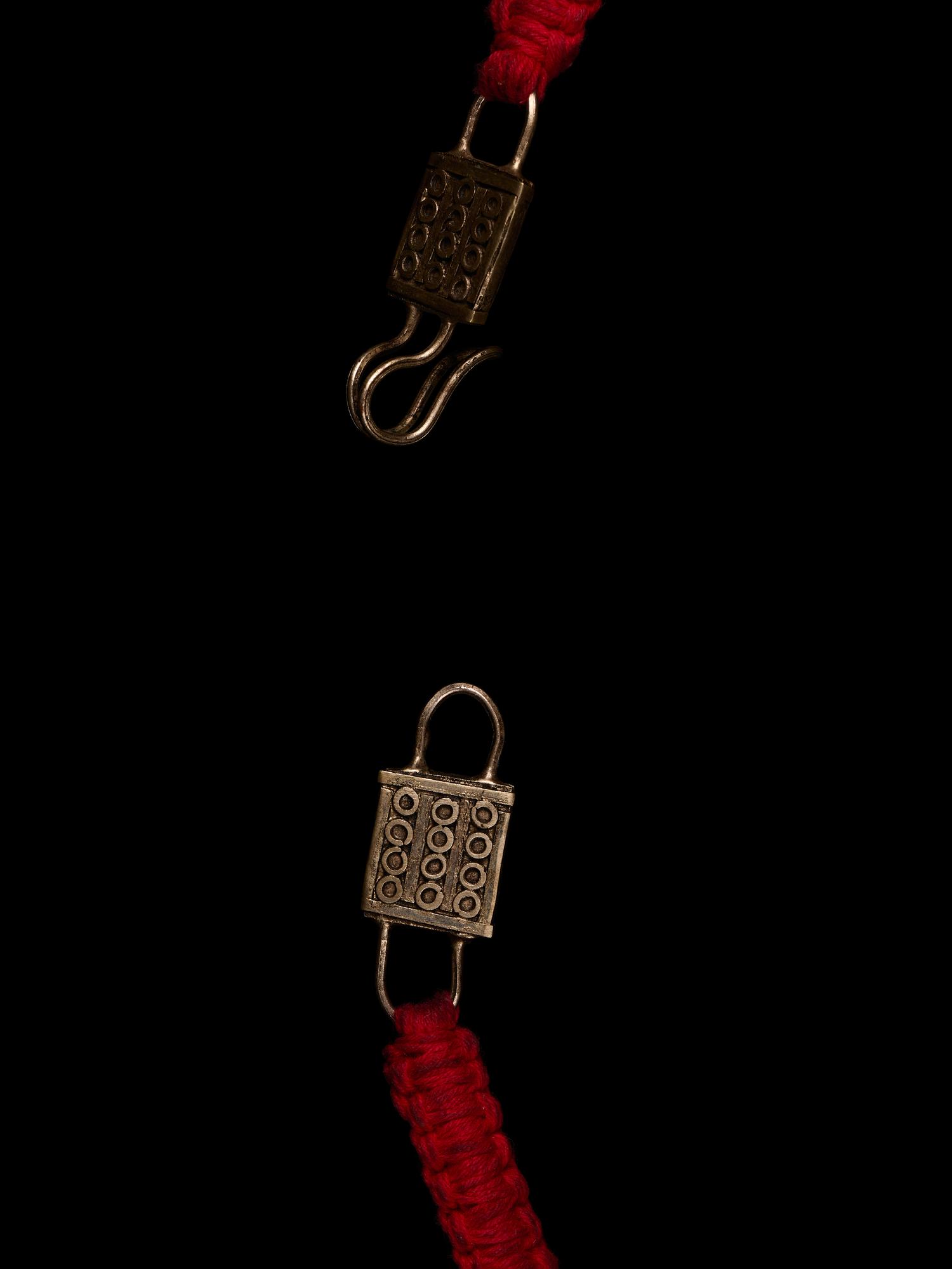 A Minangkabau Necklace with Buffalo Head