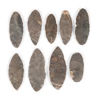 A Group of Hornstone Blades