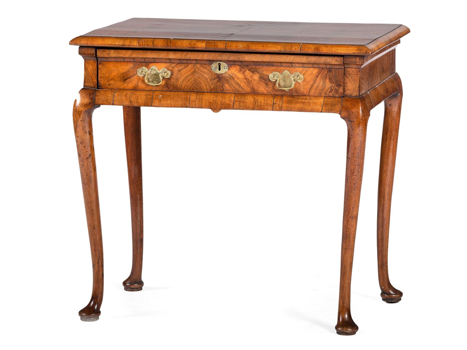 A Queen Anne Walnut Side Table