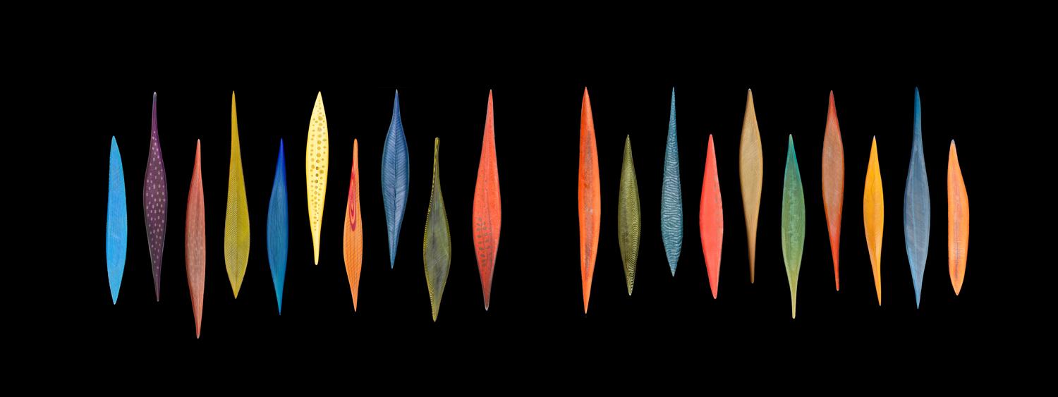 Twenty-Piece Masai Wall Sculpture