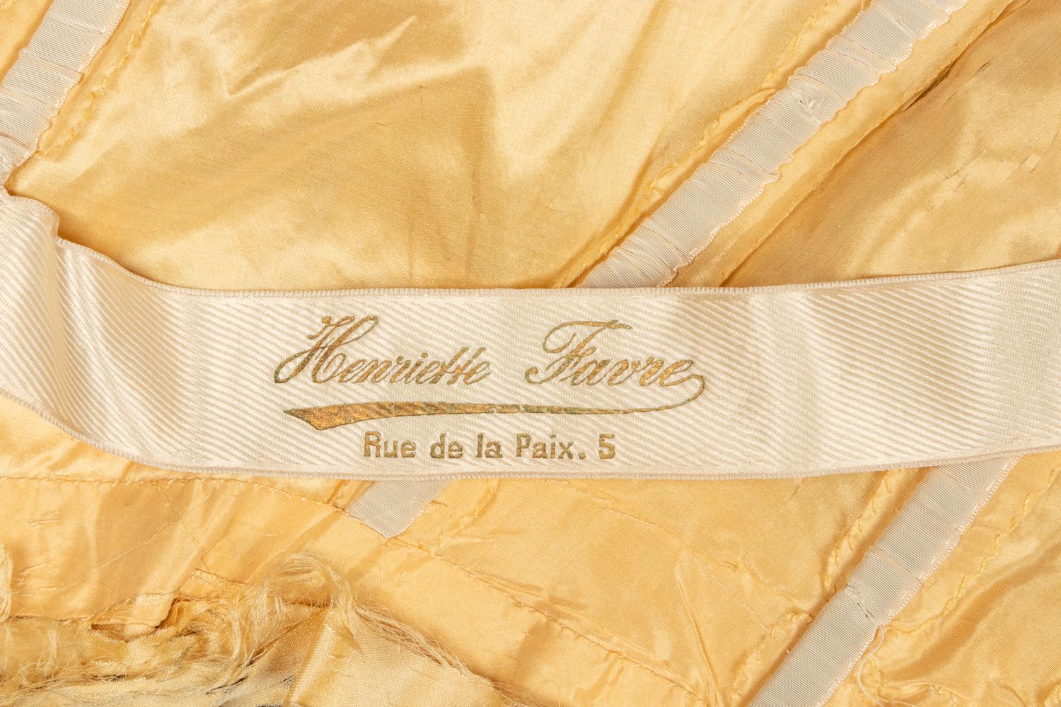 Five Haute Couture & High Fashion Designs:Henriette Favre, House of Beer & Lucien Lelong, 1890-1920s