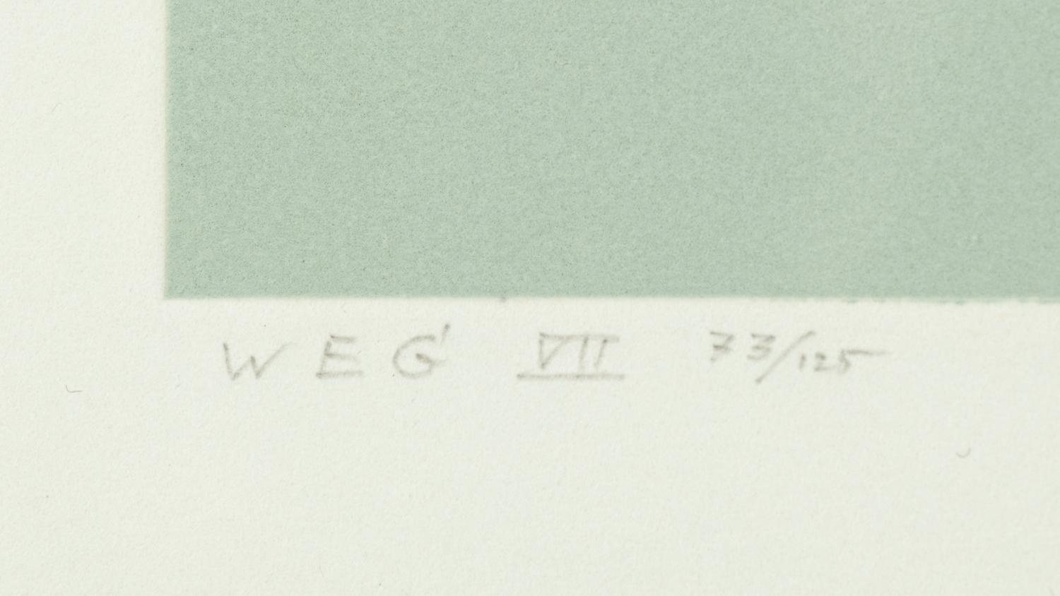White Embossing on Gray: I-X (complete series)