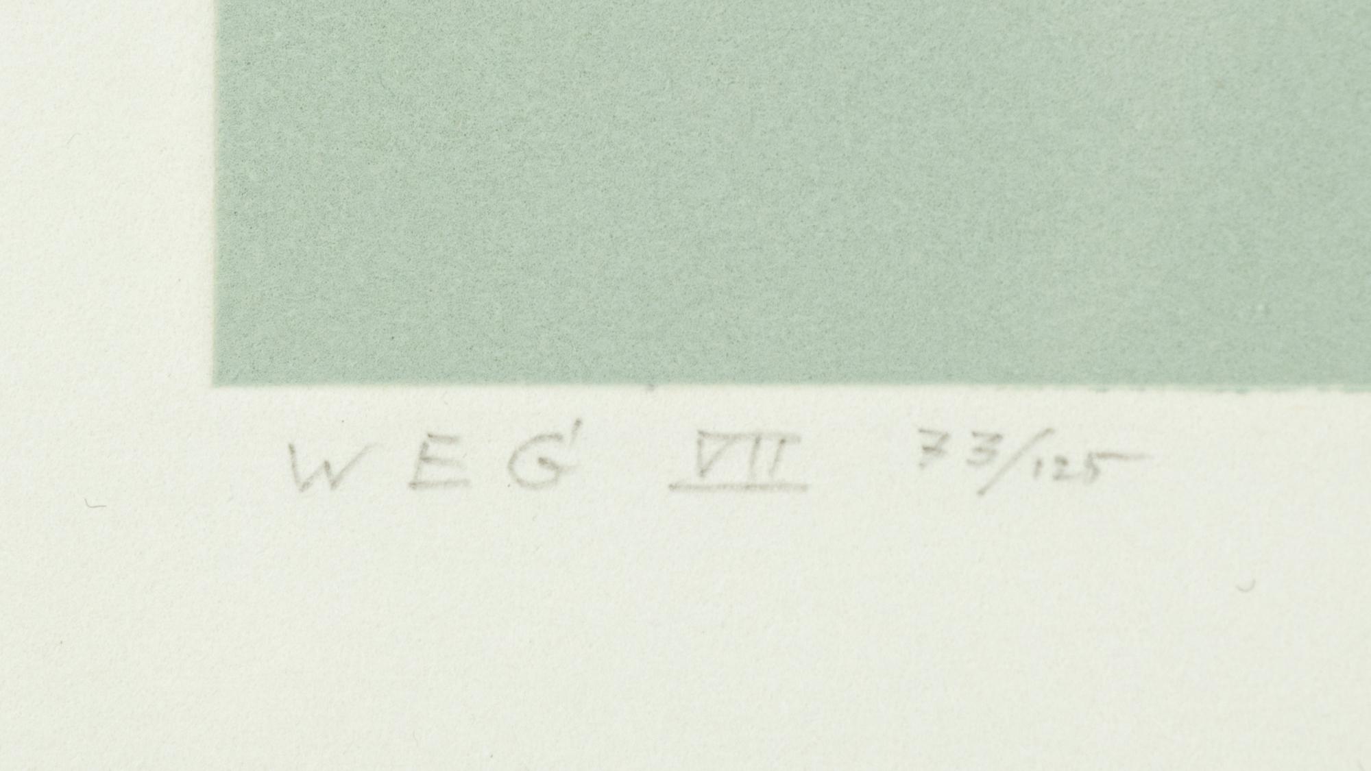 White Embossing on Gray: I-X (complete series)
