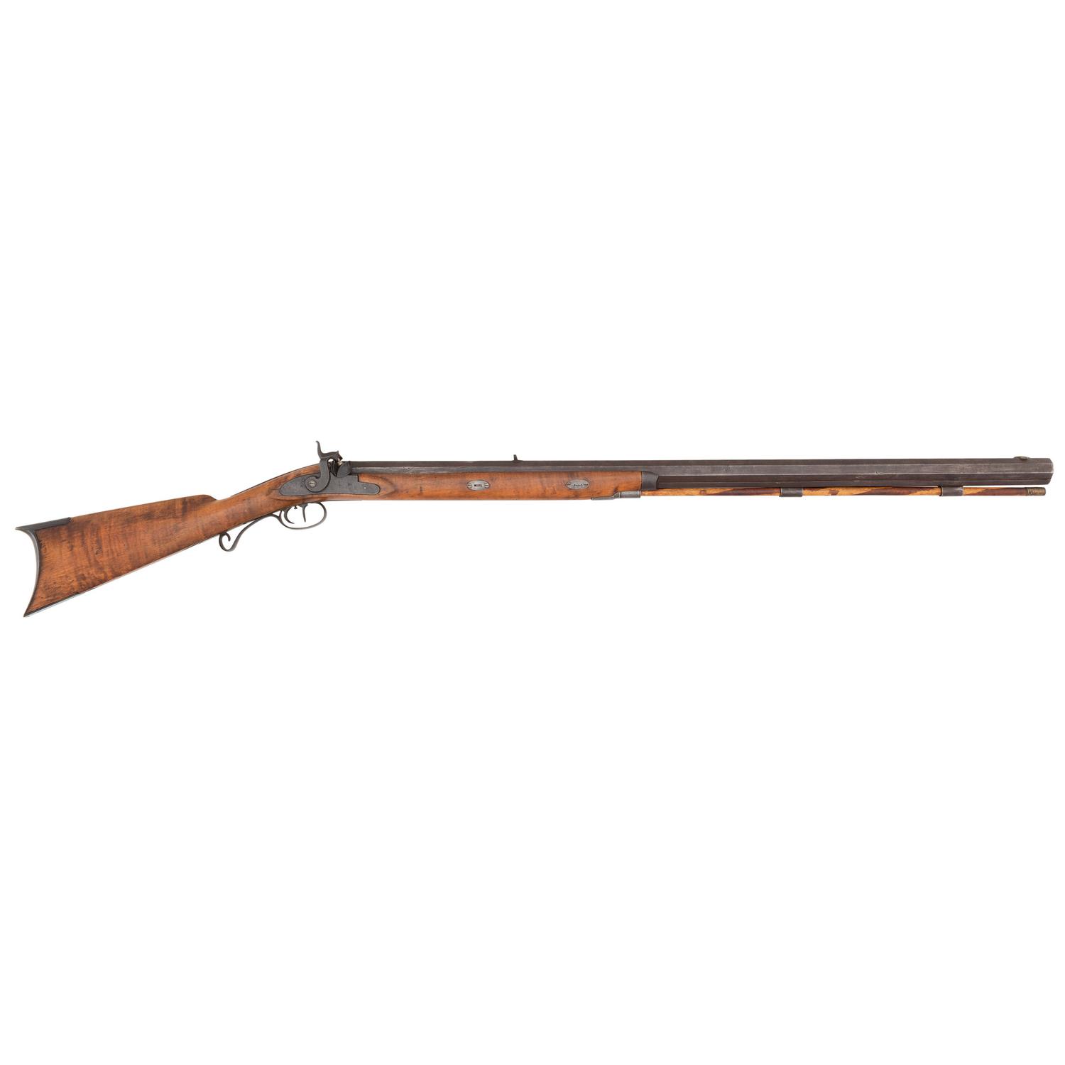 Percussion Plains Rifle by Samuel Hawken