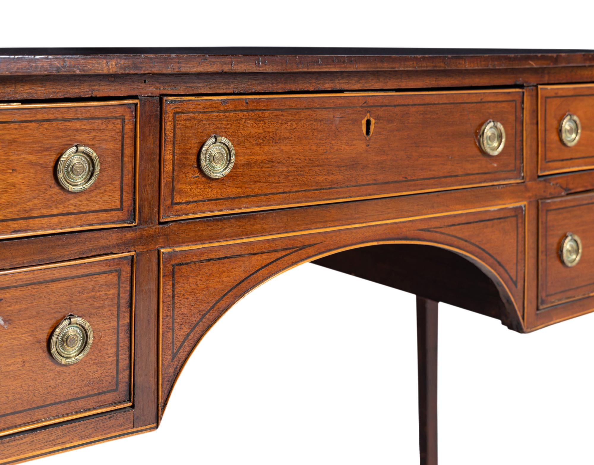 A Regency Style Mahogany Serving Table
