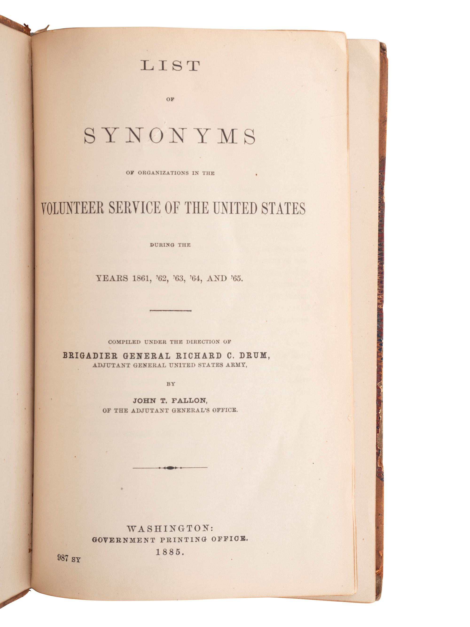 [CIVIL WAR - MILITARIA]. General Orders Nos. 202-400. Washington, DC: War Department, 1863.