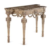 An Italian Painted Console Table