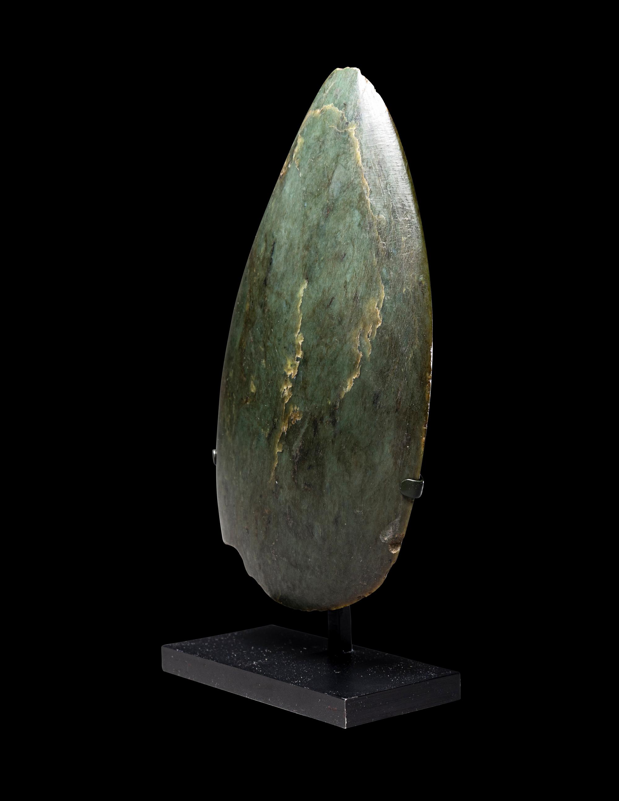 An Olmec Jade Celt