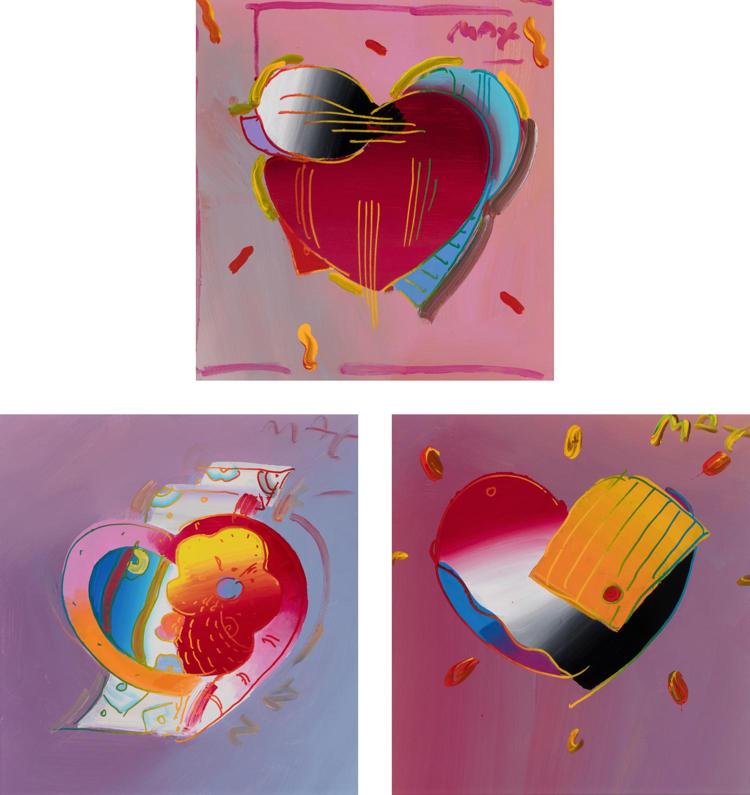 Heart Series, 1992 (a group of three works)