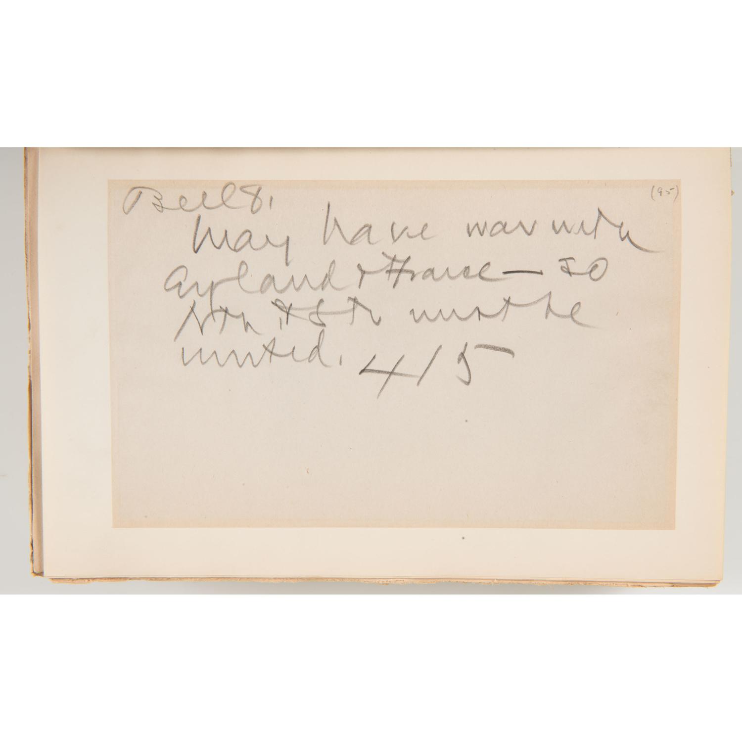 Abraham Lincoln: 1809-1858 by Albert J. Beveridge, Scarce Manuscript Edition in Four Volumes