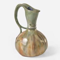 A French glazed porcelain pitcher Léon Kann (French, 1859-1925), Manufacture nationale de Sèvres, France, 1900