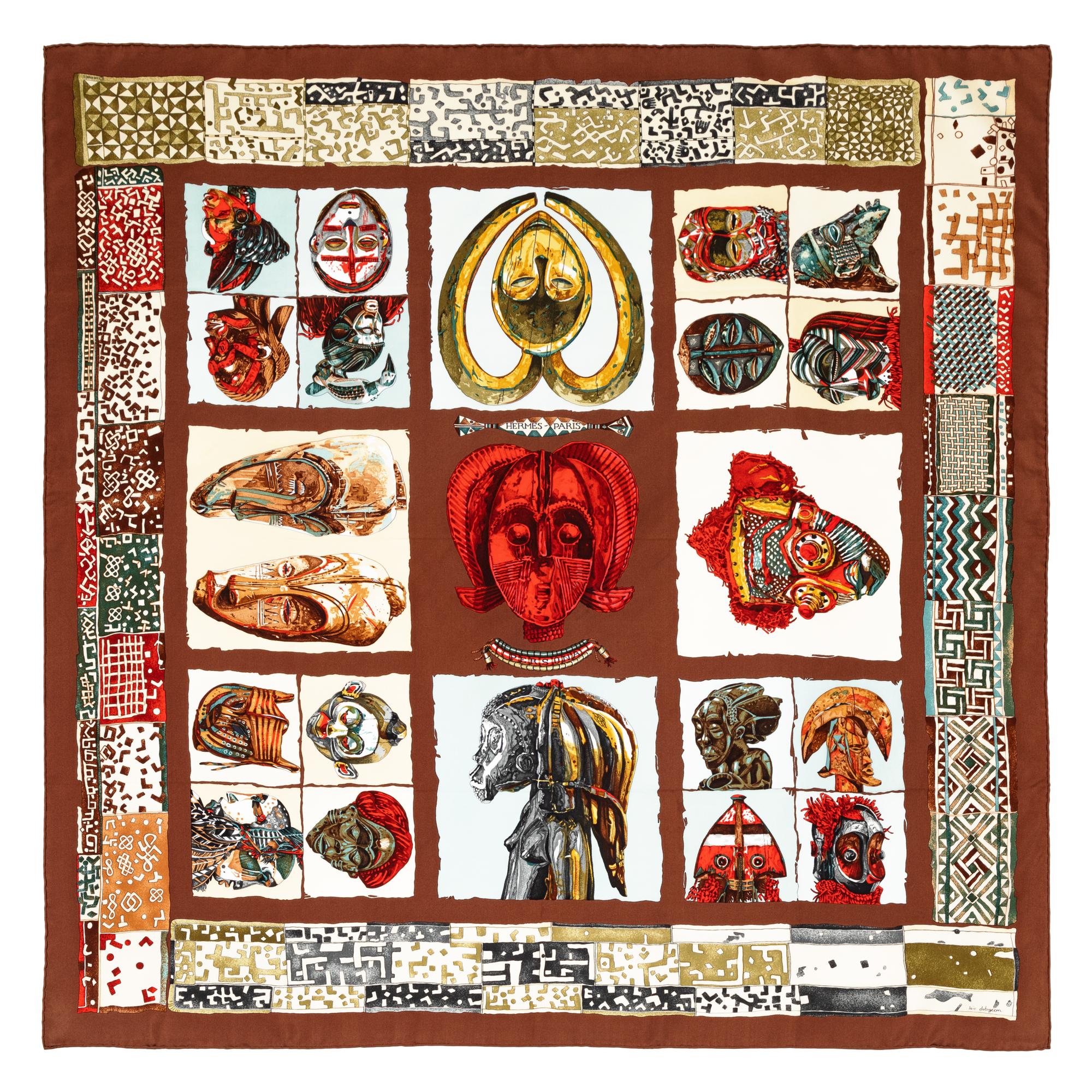 Hermès 90cm Silk Scarf