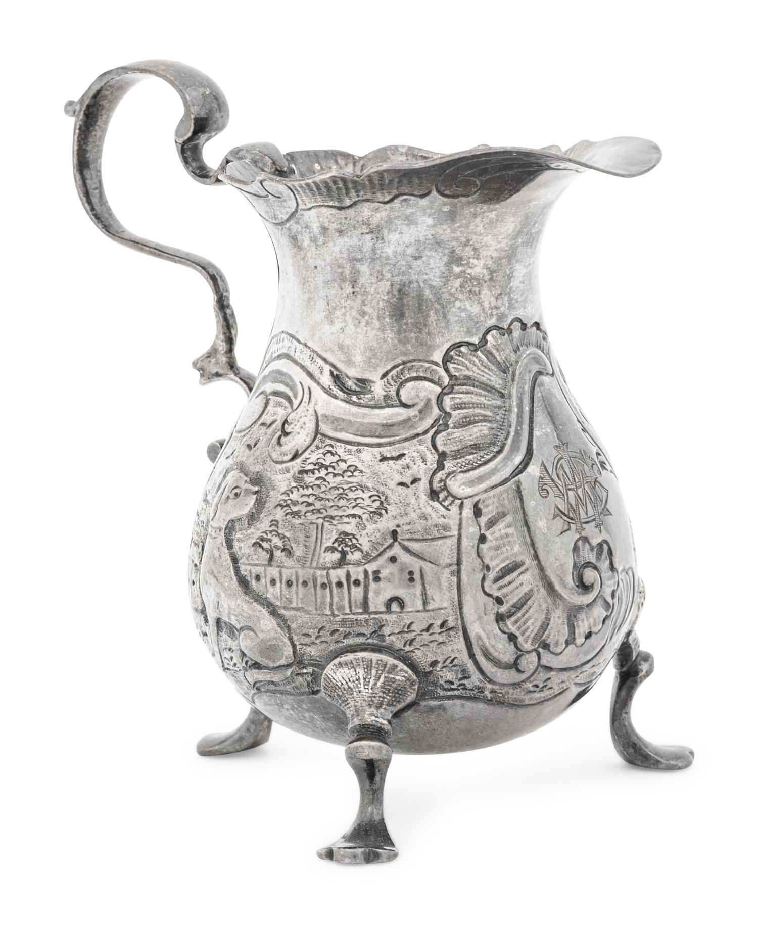 A George II Silver Creamer