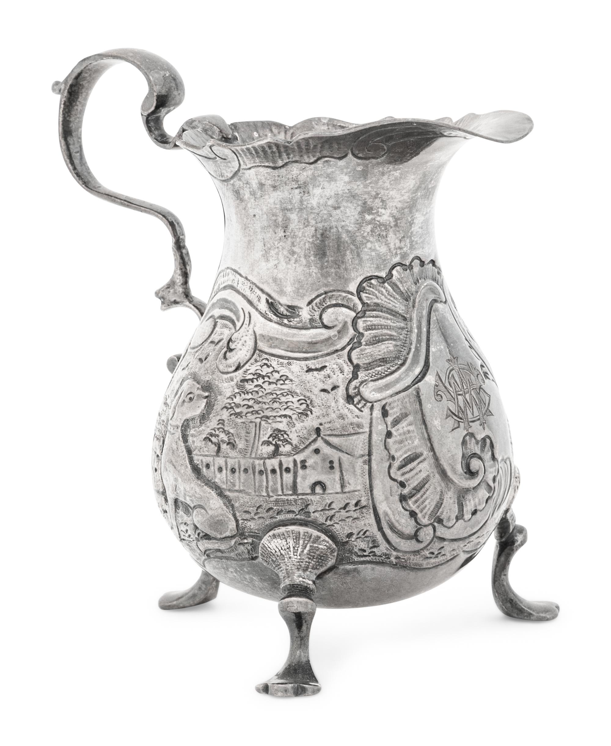 A George II Silver Creamer