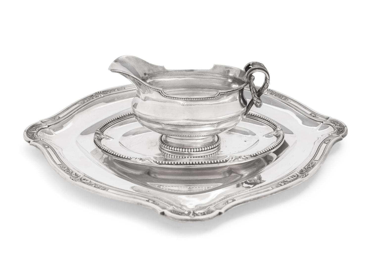 Two Continental Silver Table Articles