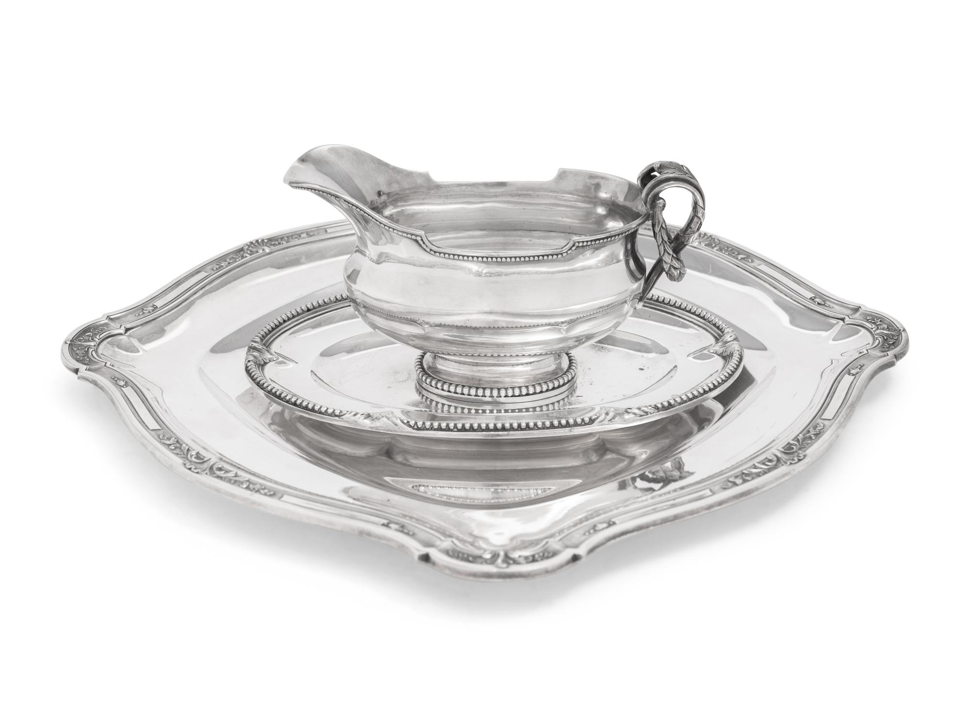 Two Continental Silver Table Articles