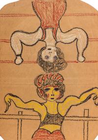 Burlesk (a double-sided work)