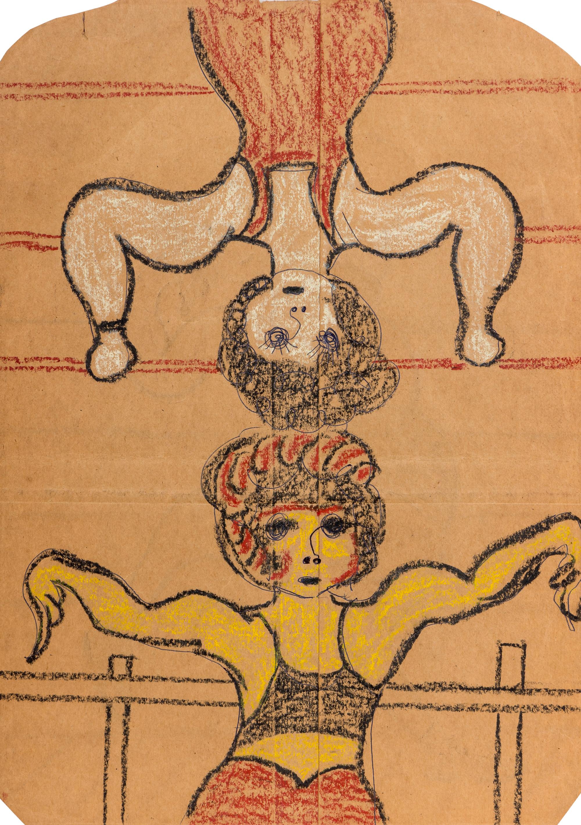 Burlesk (a double-sided work)
