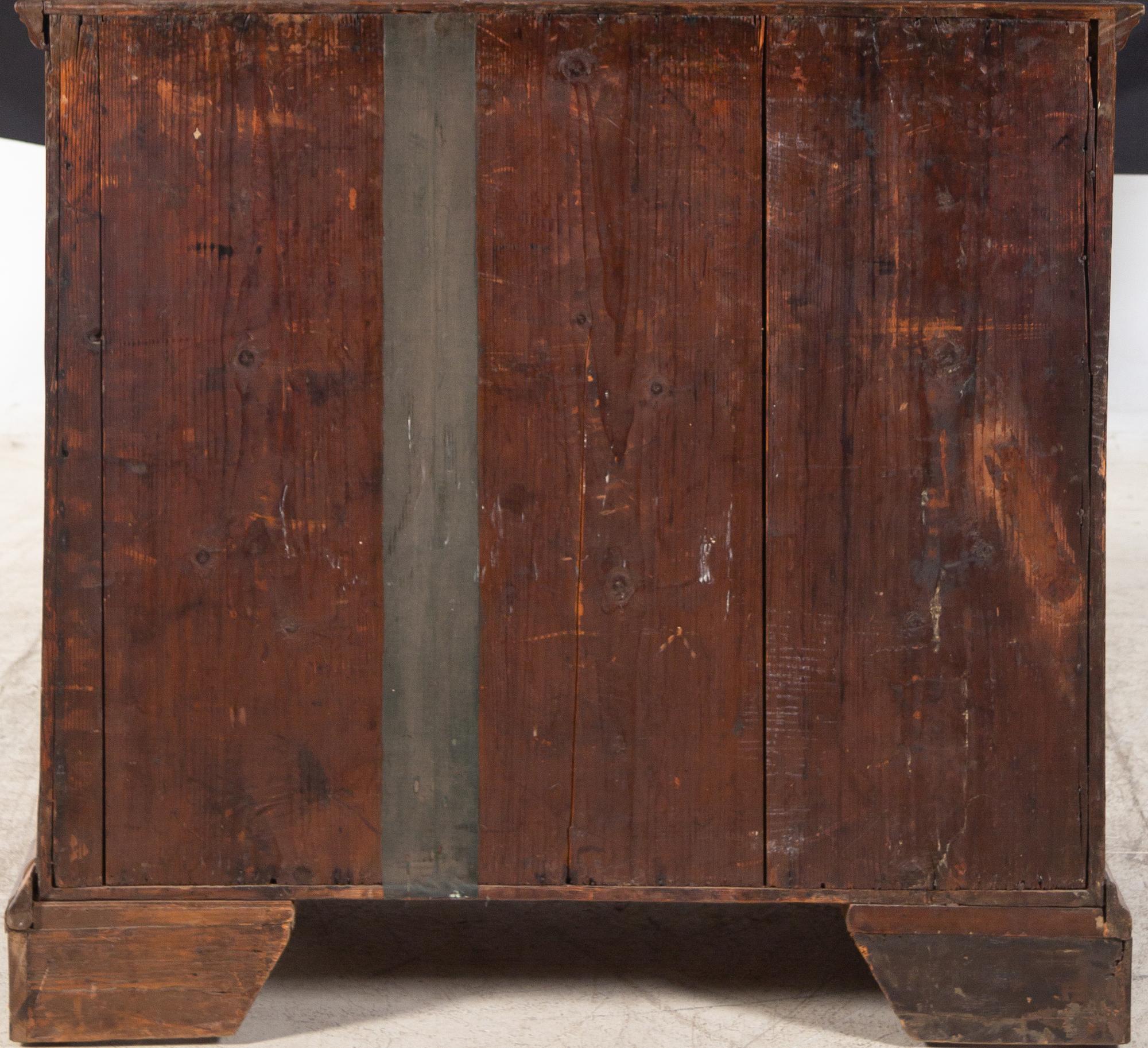A George II Walnut Chest of Drawers