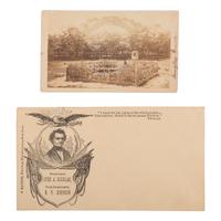 [Americana] (Douglas, Stephen A.) Group of Three Items, incl. Campaign Ferrotype