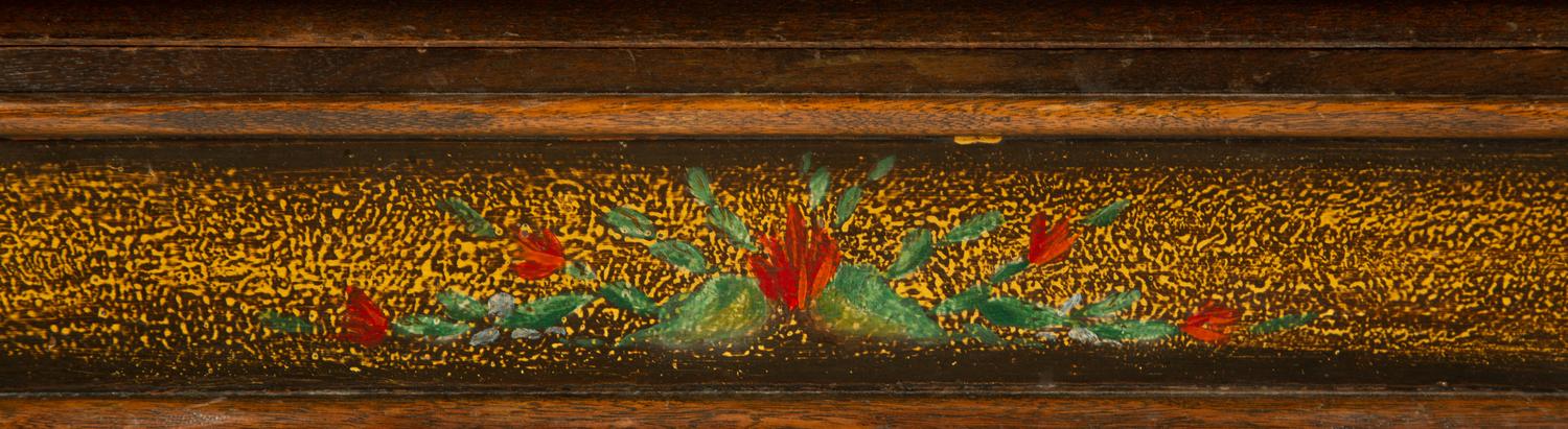 A Karpen Monterey Mahogany Writing Desk — 20TH CENTURY