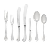 An English Silver Flatware Service
