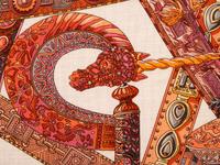 Hermès 140cm Cashmere/Silk Scarf