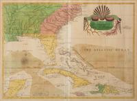 CATESBY, Mark (1679?-1749). A Map of Carolina, Florida and the Bahama Islands with the Adjacent Parts. London, 1731-43.
