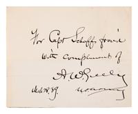 GREELY, Adolphus W. (1844-1935). Report of the Proceedings of the United States Expedition to Lady Franklin Bay, Grinnell Land . Washington: Government Printing Office, 1888.