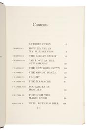 [RED FOX, Chief William (1870-1976)]. Signed copy of The Memoirs of Chief Red Fox. 1971