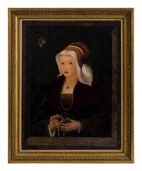 Tromp L'Oiel Portrait of Lady in a Cloak