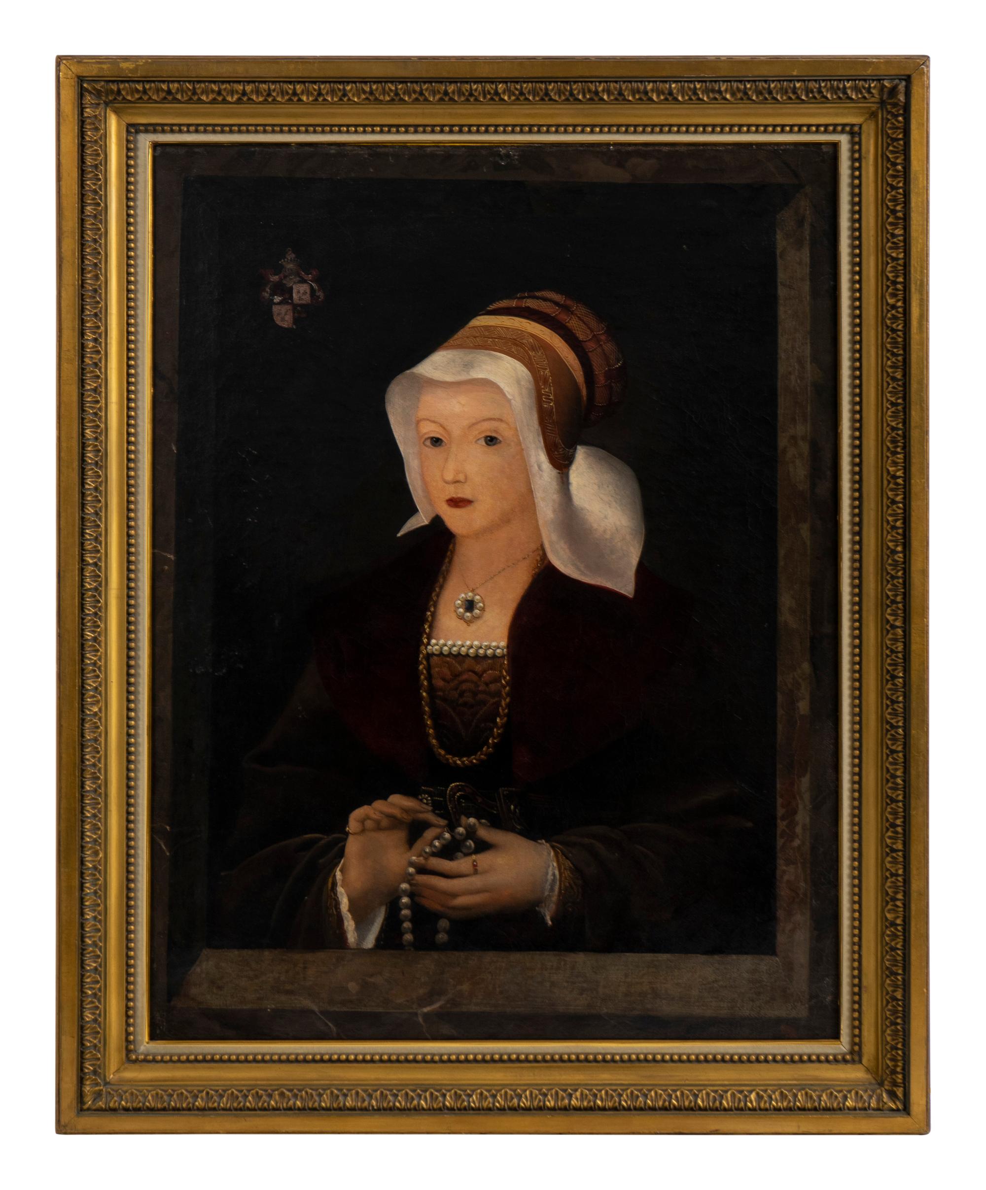 Tromp L'Oiel Portrait of Lady in a Cloak