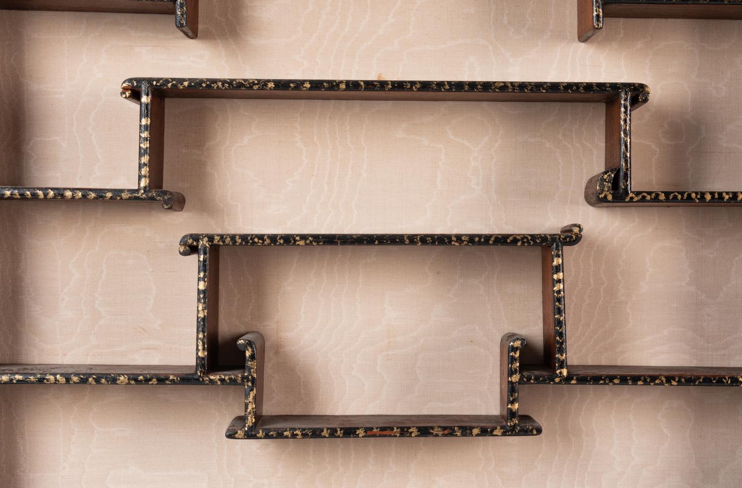 A Chinese Hardwood Displaying Cabinet