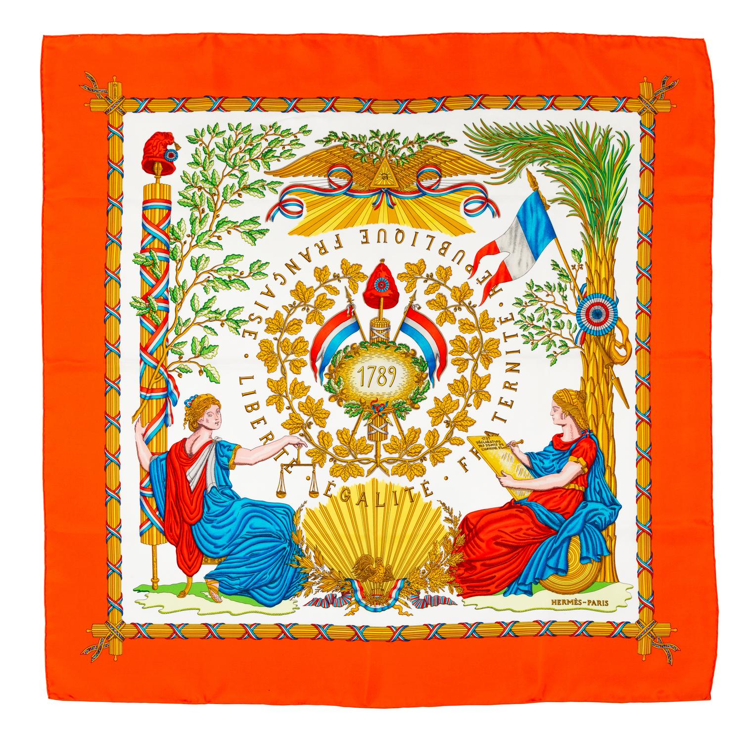 Hermès 90cm Silk Scarf