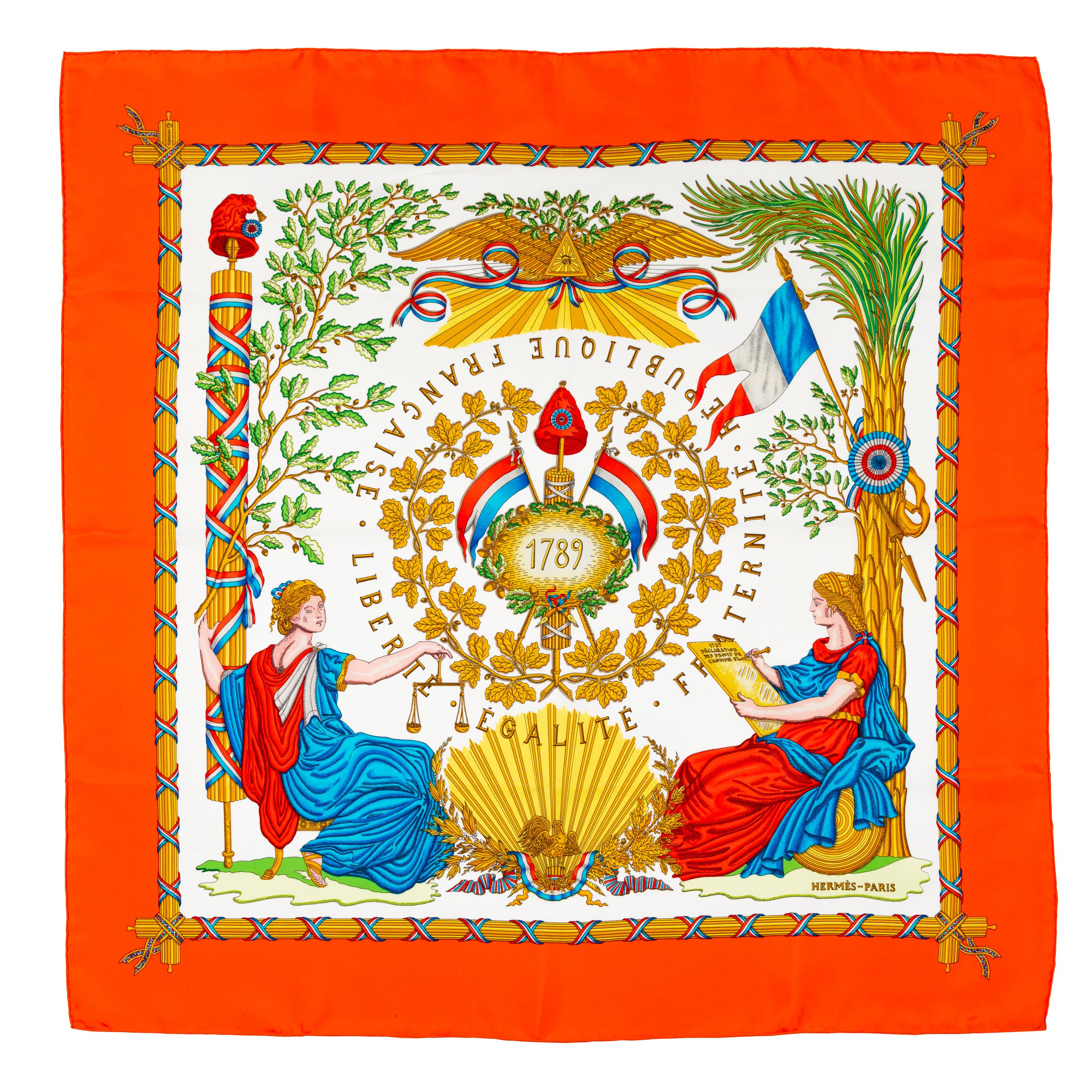 Hermès 90cm Silk Scarf