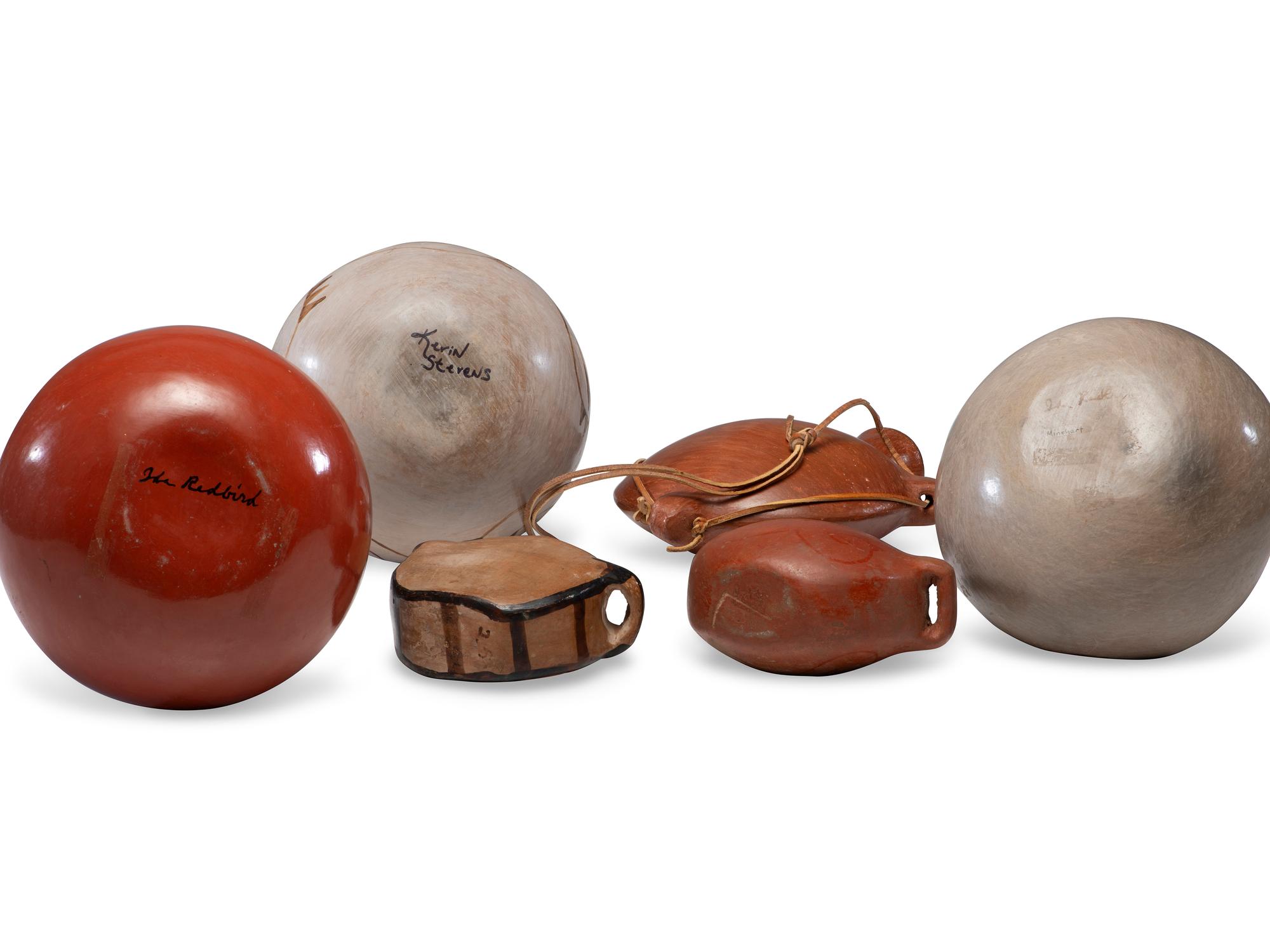 Tohono O'odham and Maricopa Pottery Vessels