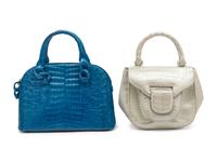 Two Nancy Gonzalez Crocodile Handbags