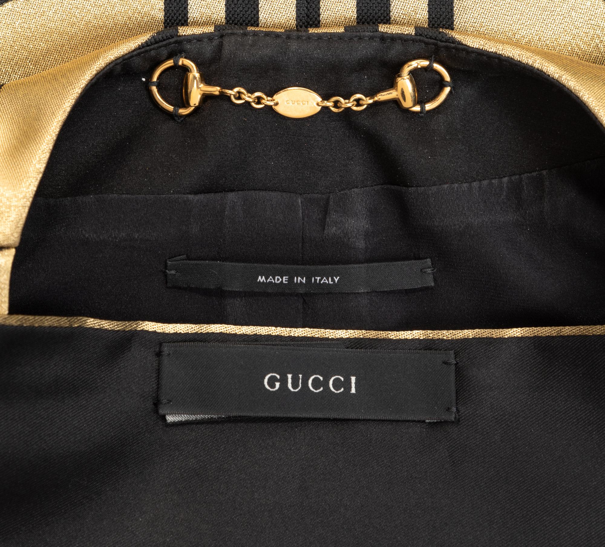 Gucci Jacket and Belt, Spring 2012