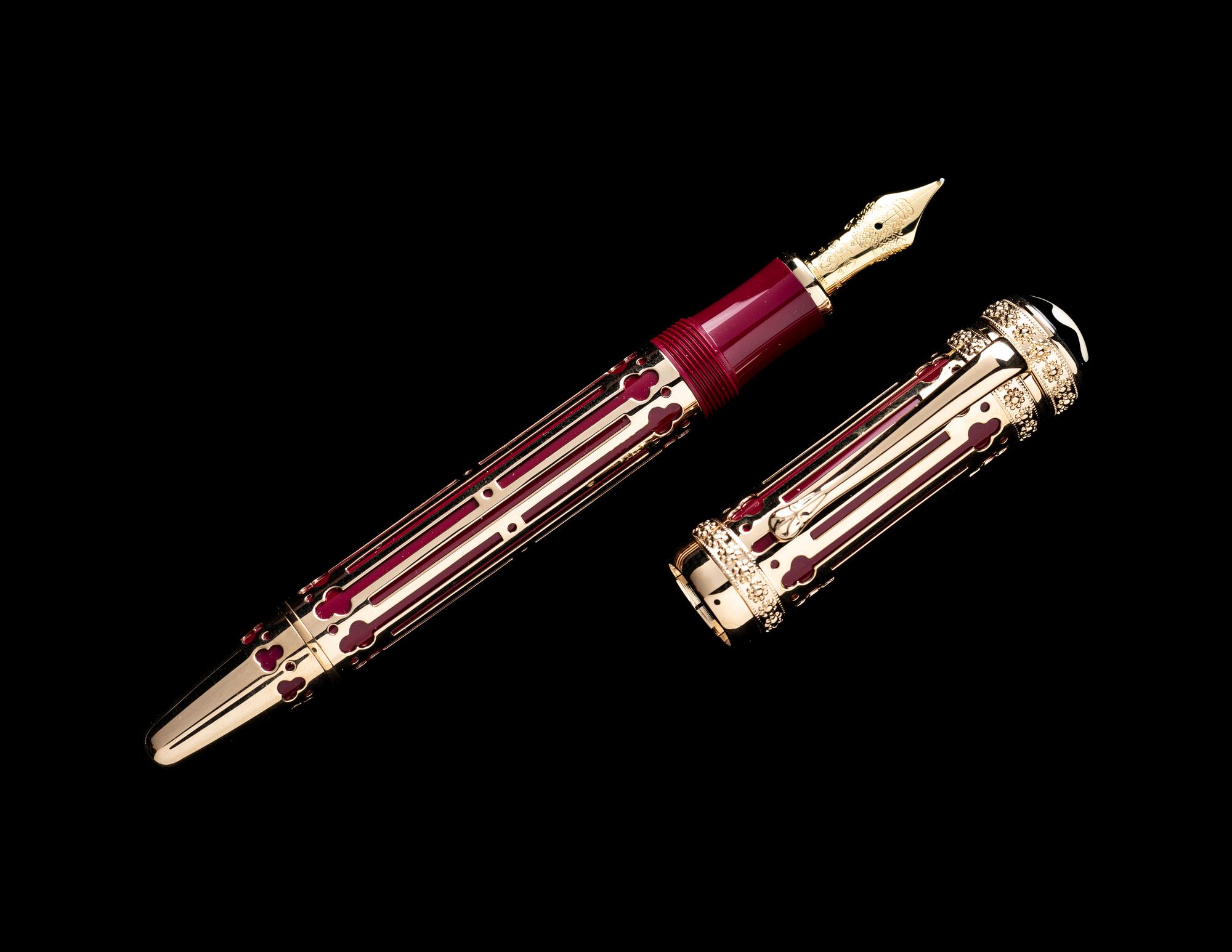 A Montblanc Catherine II the Great Limited Edition Fountain Pen