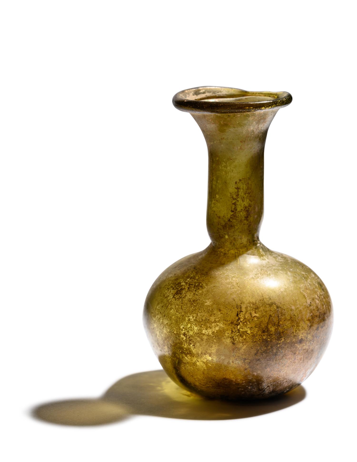 A Roman Glass Bottle