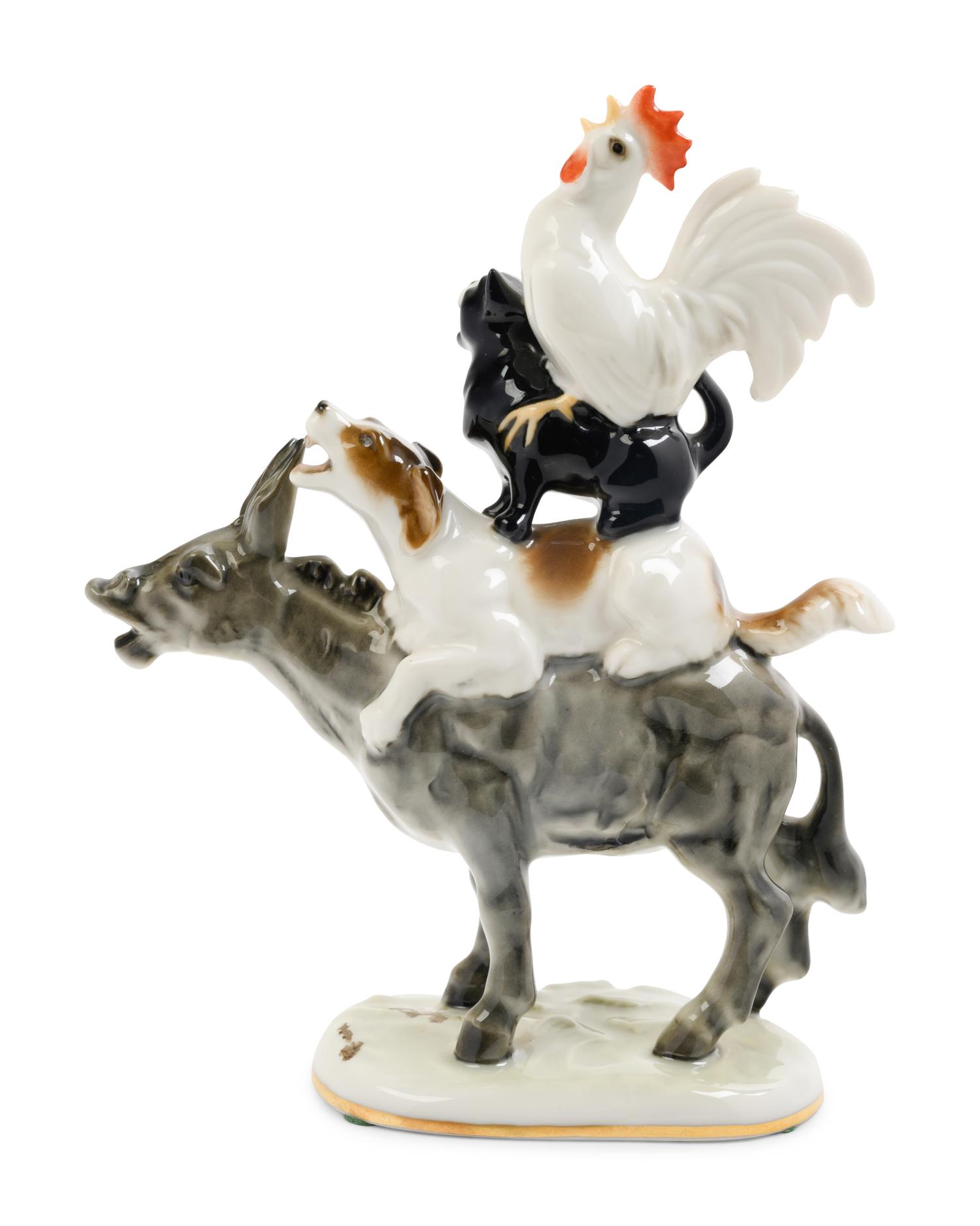 A Hutschenreuther Porcelain Figural Group