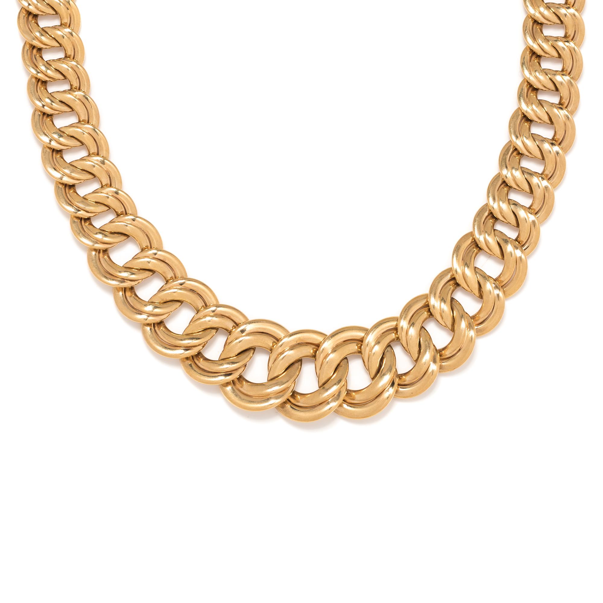 YELLOW GOLD NECKLACE