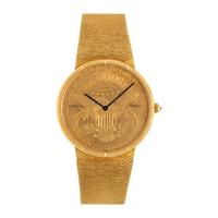 Corum, 18K Yellow Gold Coin Watch