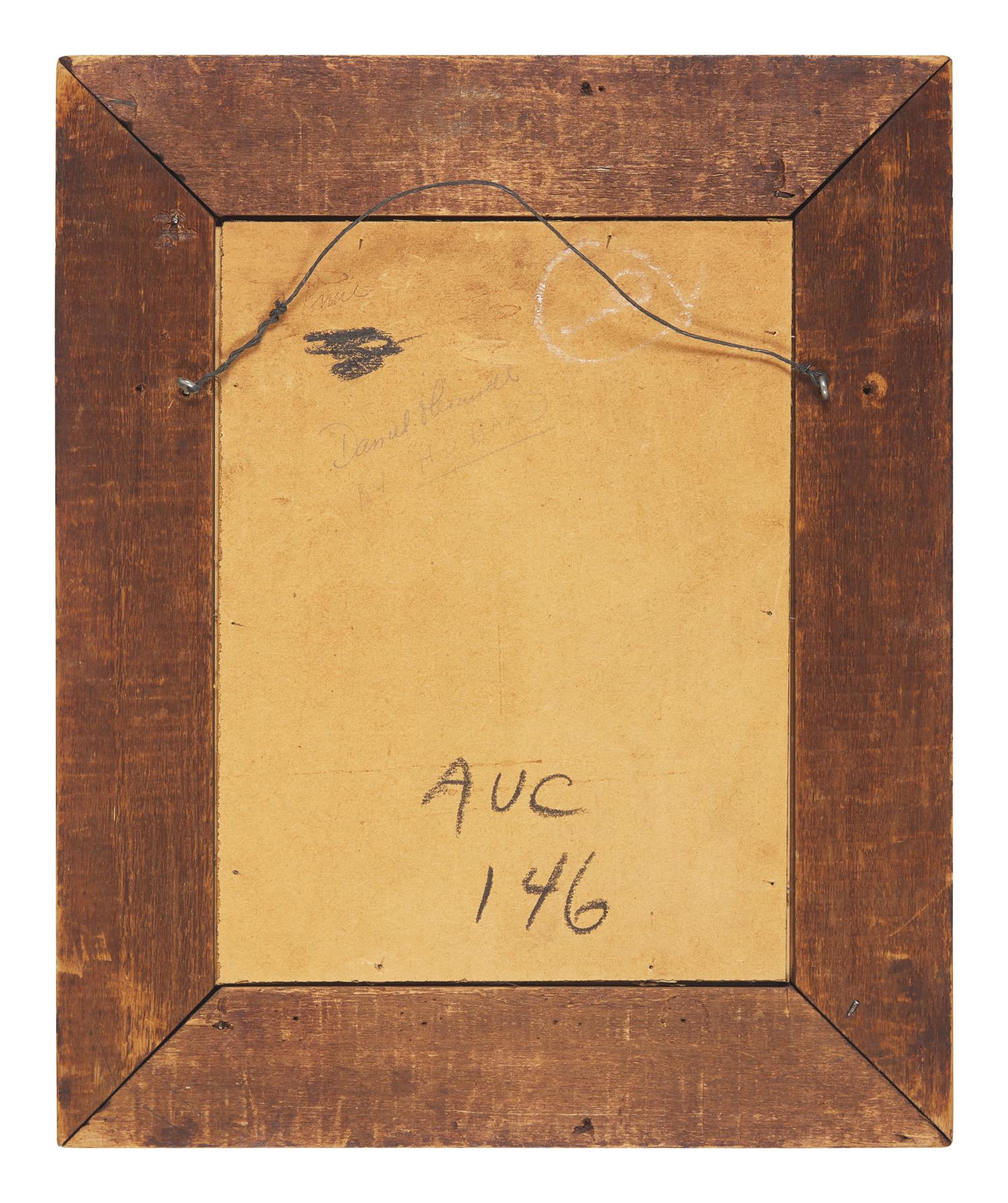 William James Hubard (1807-1862), A Silhouette Profile Portrait of a Man with Letter