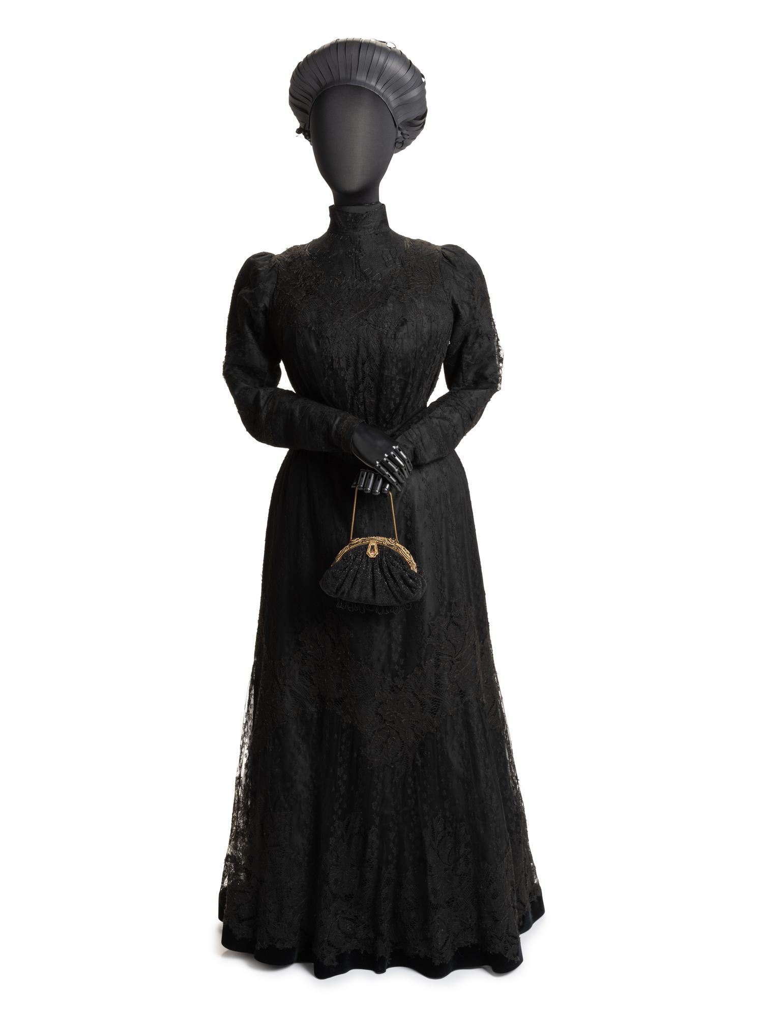 Wilhelmine Eckhardt Edwardian Lace Dress, c.1905