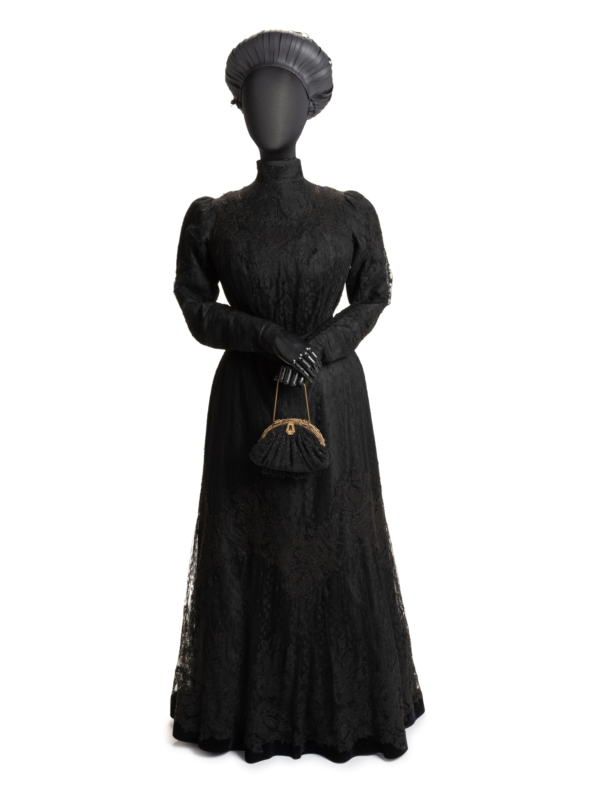Wilhelmine Eckhardt Edwardian Lace Dress, c.1905