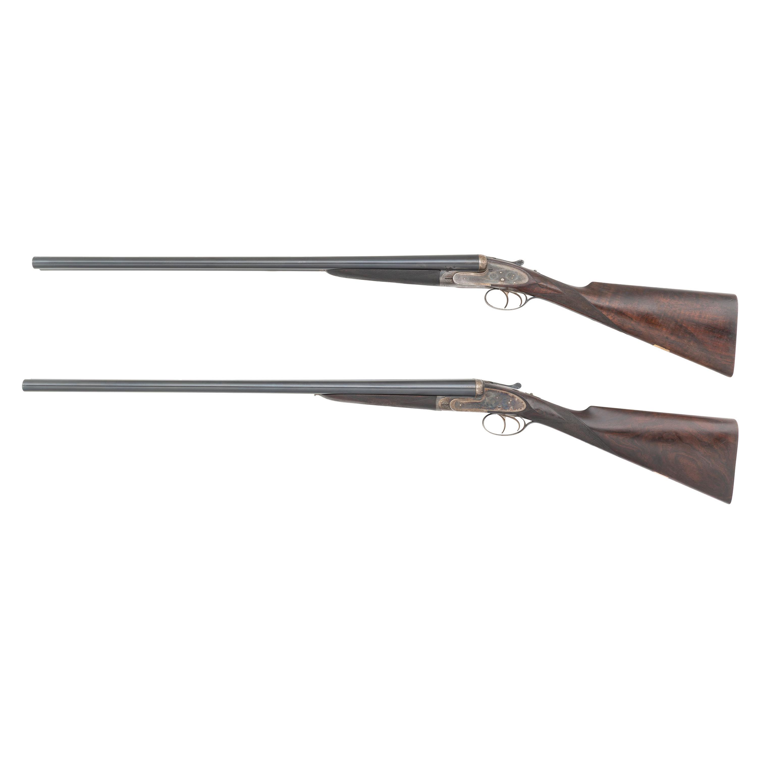 **J. Purdey & Sons Best Quality Comprised Pair of 12 Gauge Shotguns