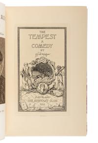 [ROWFANT CLUB]. SHAKESPEARE, William (1564-1616). The Tempest, A Comedy . Cleveland: The Rowfant Club, 1910.